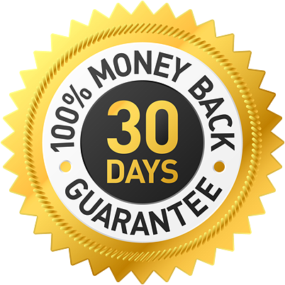 30 Days Money Back Guarantee Seal